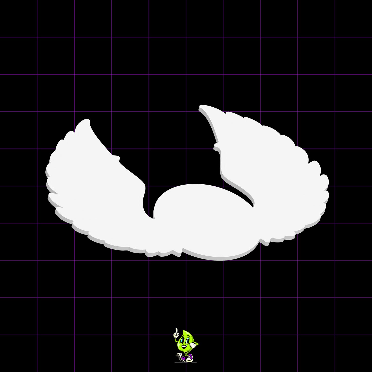 Blank Flying Eyeball III