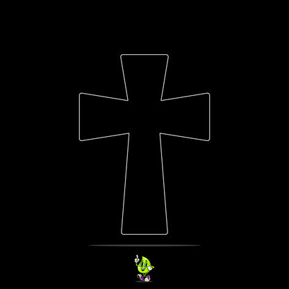 Blank Byzantine Cross