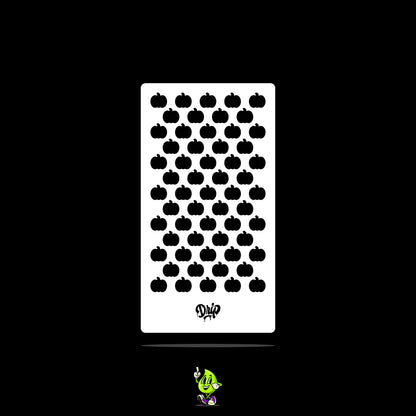 Mylar Stencil Pumpkins