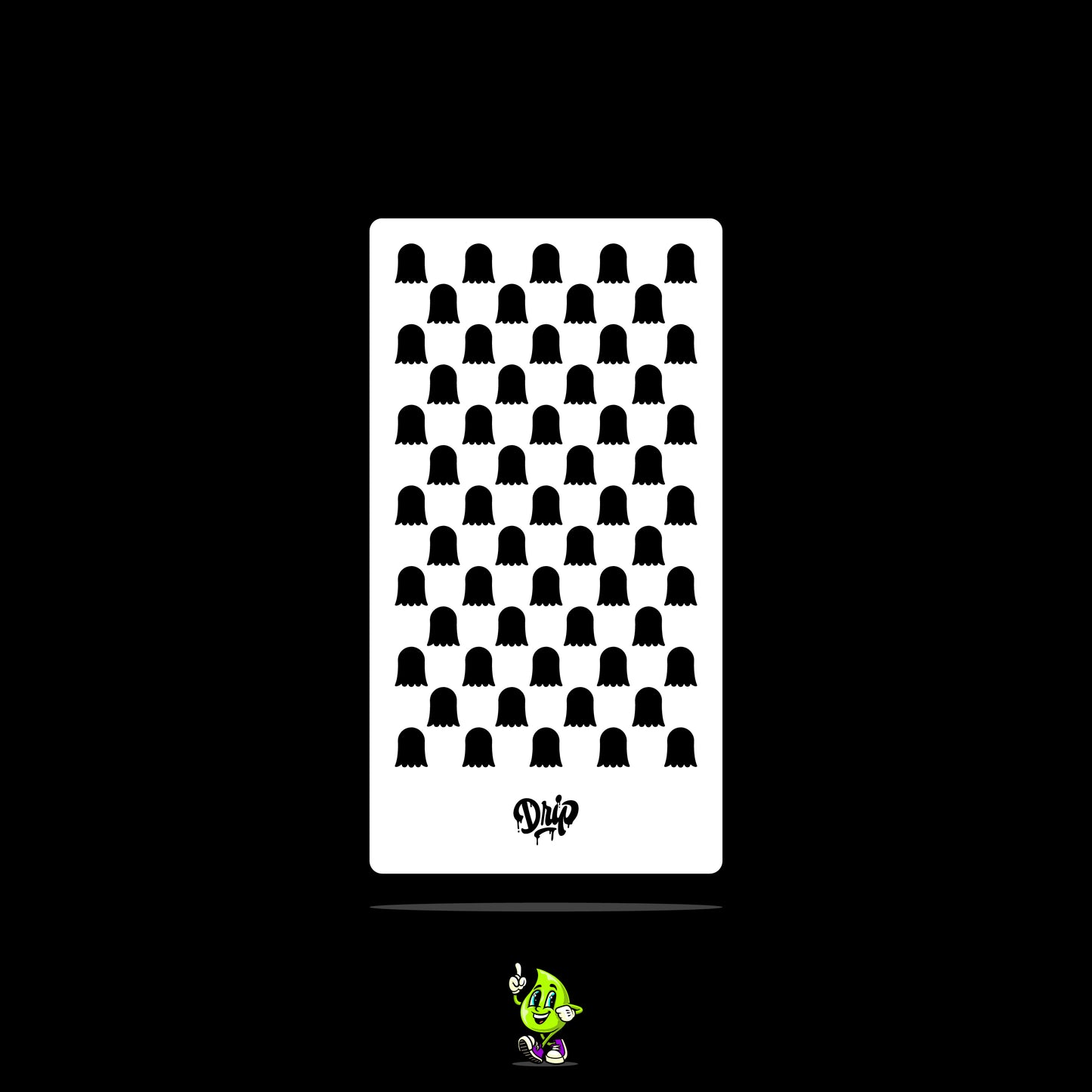 Mylar Stencil Ghosts II