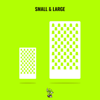 Mylar Stencil Ghosts II