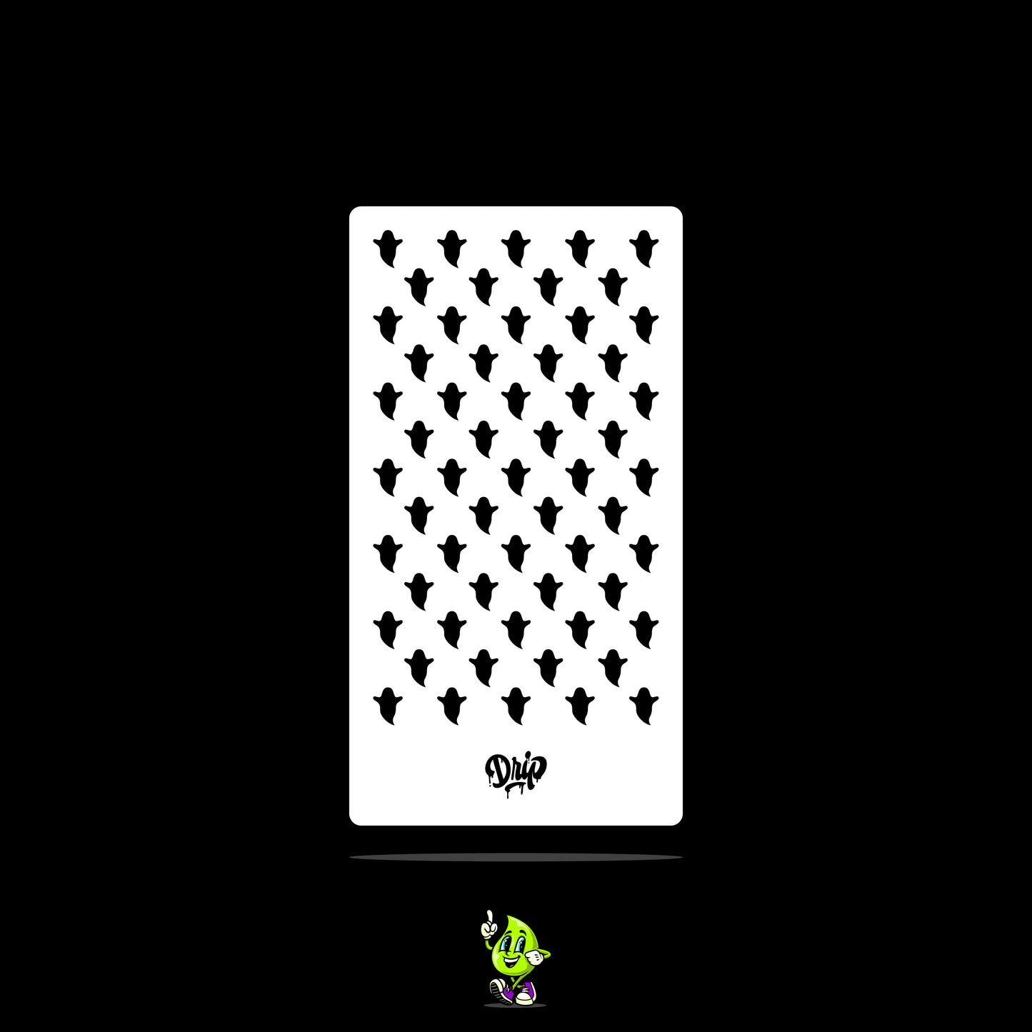 Mylar Stencil Ghosts I