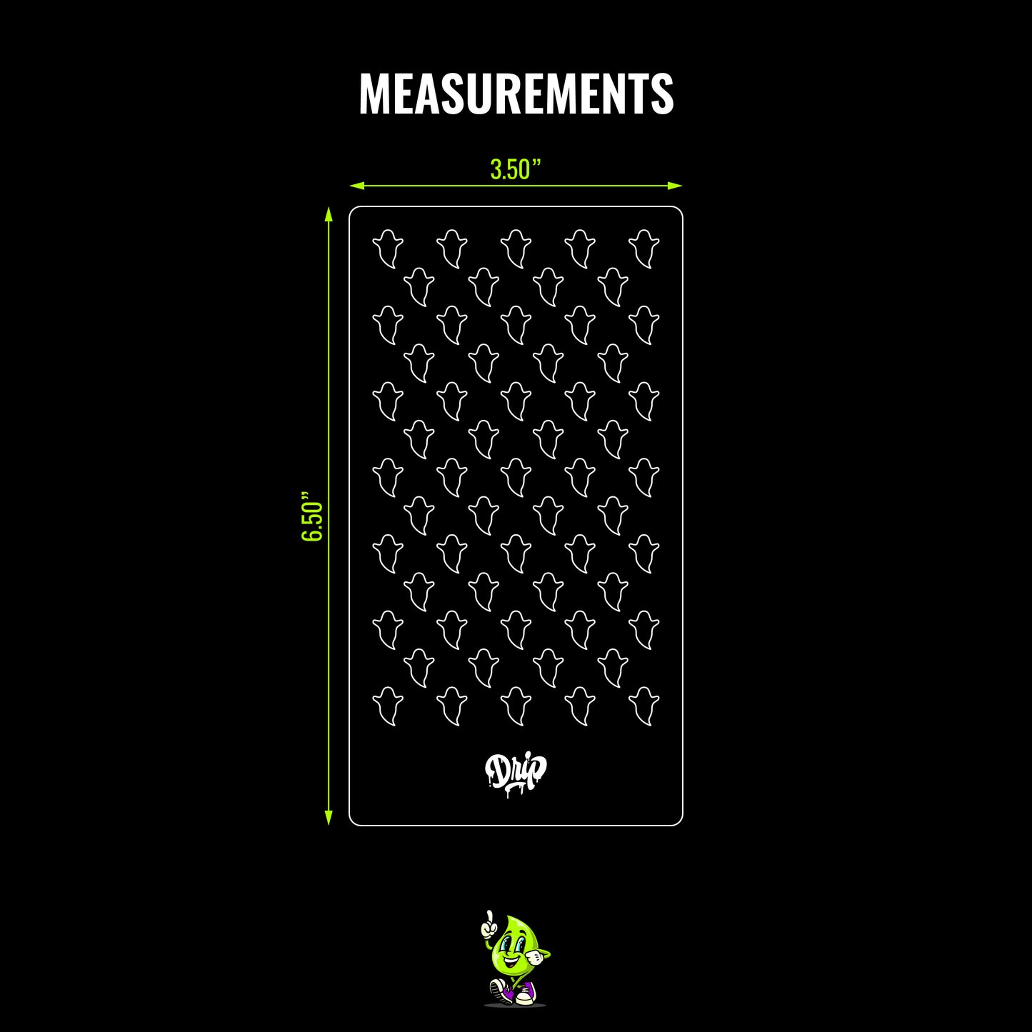 Mylar Stencil Ghosts I