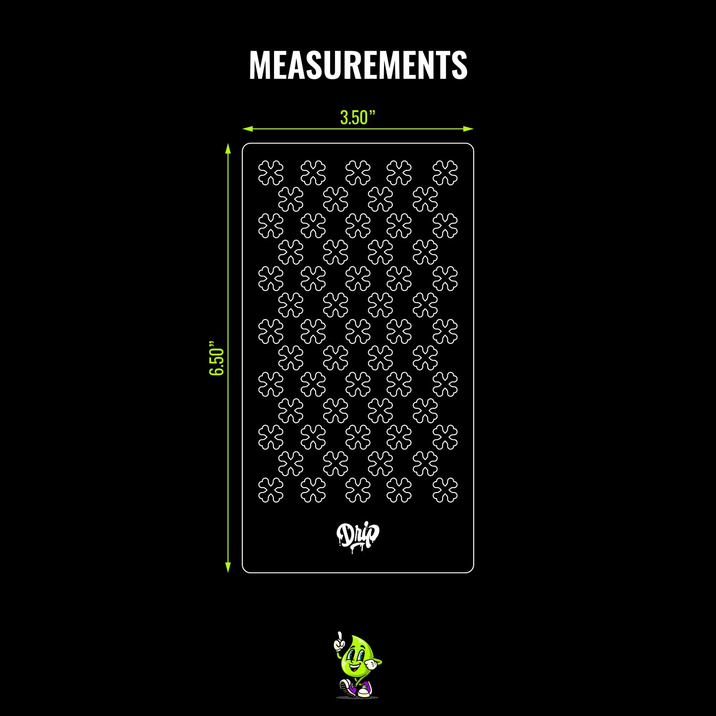 Mylar Stencil Crossbones