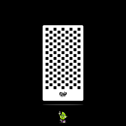 Mylar Stencil Checkerboard