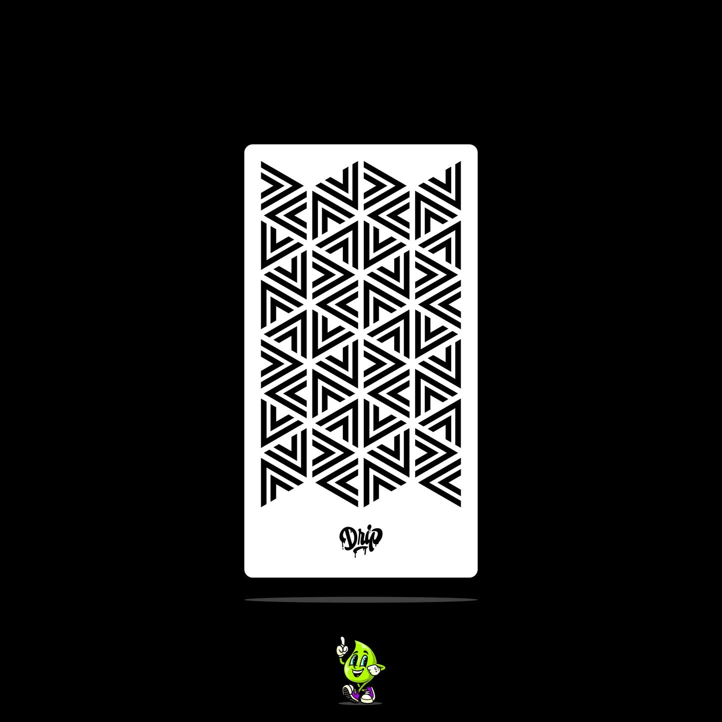 Mylar Stencil Tribal