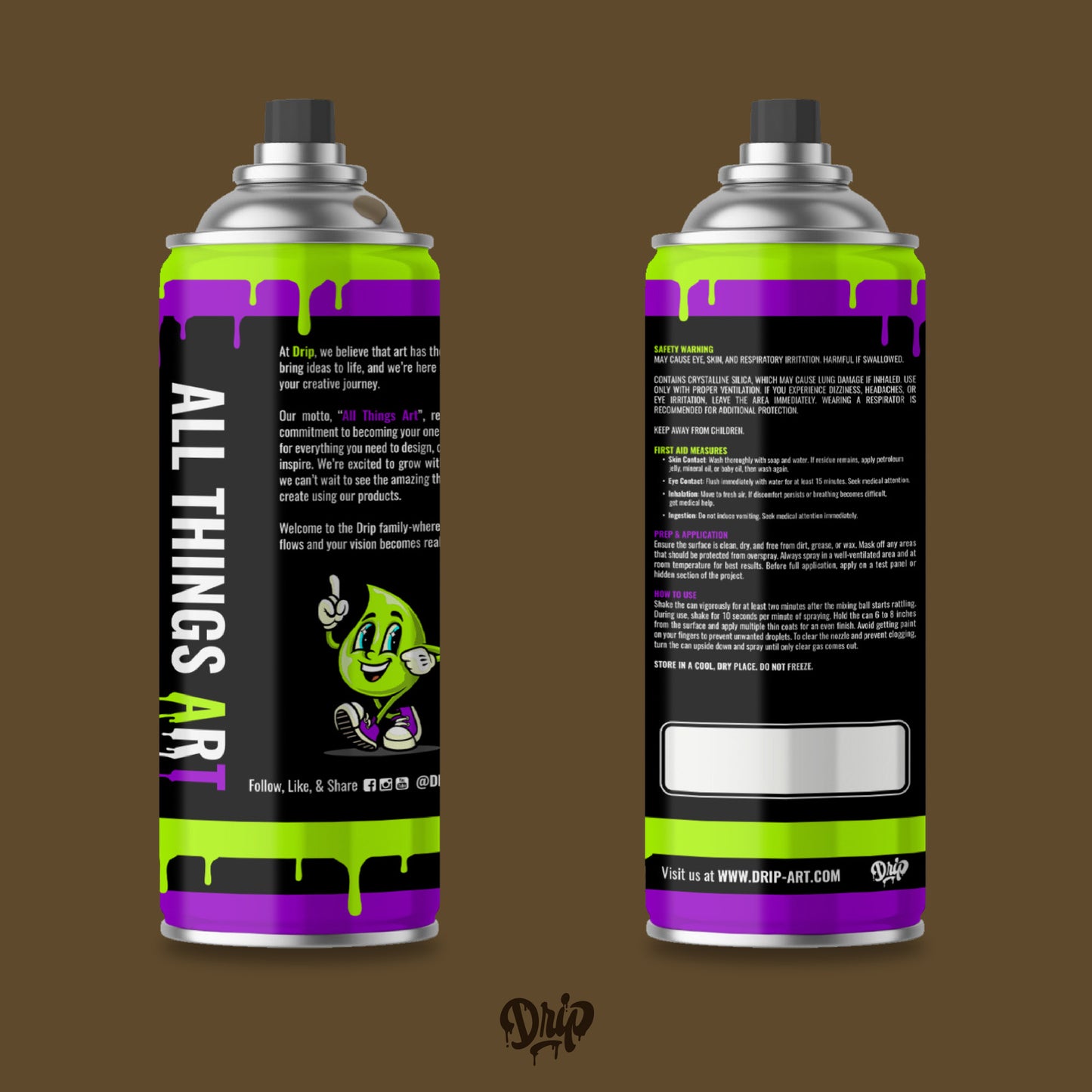 Coffee Spray Can (12oz)