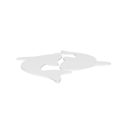 Blank Yin Yang Koi Fish