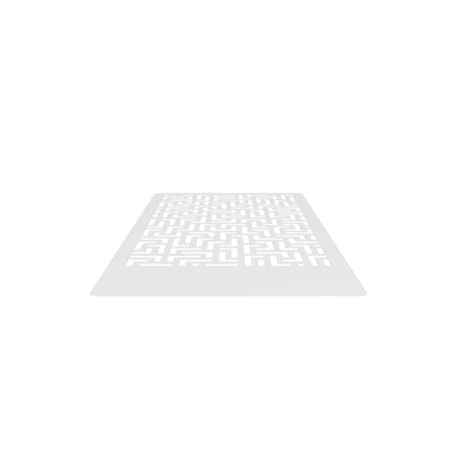 Mylar Stencil Labyrinth